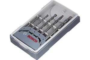 BOSCH ACCESSORIES Bosch Professional 5 pièces CYL-3 Jeu de forets à béton Set (pour béton, Ø 4–8 mm, accessoires perceuse à percussion)