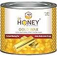 DR HONEY aloevera Wax 600 gram Hair Remover Wax for all skin wax good for your skin (gold)