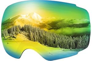 OutdoorMaster Ski Goggles PRO Replacement Lens - 20+ Colors Choices