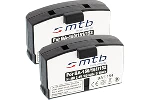 MTB MORE ENERGY 2X Akku BA150 BA151 BA152 (80mAh) für Sennheiser Set... / RI.. / RS.. / HDI.. / HDR.. // AKG...- Siehe Liste!