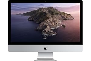 2019 Apple iMac con 3Ghz Intel Core i5 (27-inch 8GB RAM, 1TB Fusion Drive) Argento (Ricondizionato)