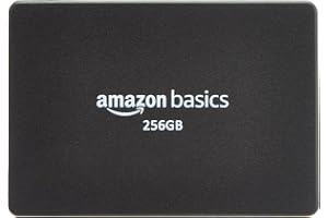 amazon basics 2.5 inch SATA Internal SSD 256 GB | Speed up to 550 MBps | Shock Resistant | Energy Efficient | High-Speed Performance