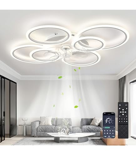 Plafondventilator Met Verlichting Rotan E27 Licht Met Ventilator Met