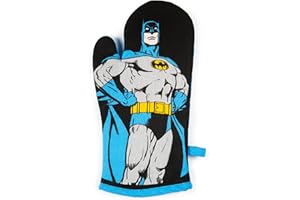 Excelsa Batman Ofenhandschuh, Einheitsgröße, Futter 100% Baumwolle, Füllung aus Polyester