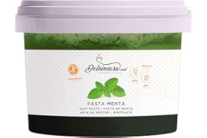 Dolcincasa.com Pasta para Helados con sabor a Menta Verde ideal para Granizados Sin Gluten
