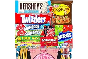 Prime USA Box | Amerikanische Süßigkeiten Geschenkbox | USA Candy Auswahl zum Verschenken & Teilen | Geschenk für USA-Fans & Süßigkeitenliebhaber | Candy & Bar®