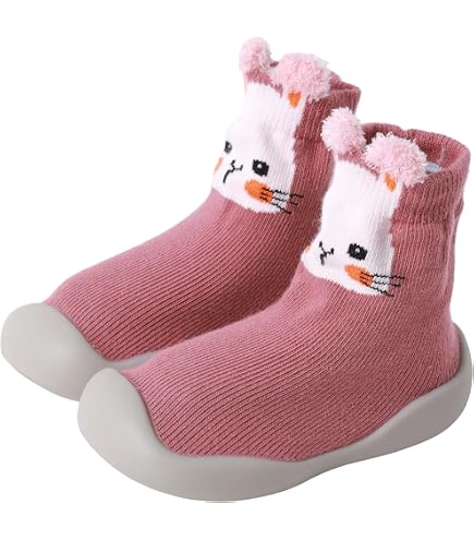 Scarpine Prima Infanzia A Forma Di Pulcino – Suola Morbida Antiscivolo, Tomaia Traspirante, Taglia 20/21 Per 8-12 Mesi