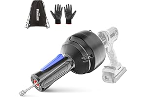 Meisterfaktur Espiral de limpieza de tuberías – 5 metros – Espiral de drenaje ideal para una limpieza de tuberías respetuosa con el medio ambiente