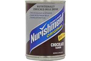 Dunns River Nurishment Original Chocolate 400 g (Pack of 12) (Package may vary)