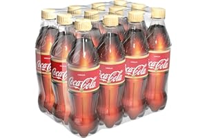 Coca-Cola Vanilla, Prickelndes koffeinhaltiges Getränk in praktischen Flaschen mit originalen Coca-Cola Vanille Geschmack, EI