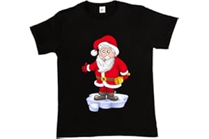 Fancy A Snuggle Father Christmas Ringing Xmas Bells Mens Cotton Short Sleeve T-Shirt Sizes S M L XL 2XL XXL 3XL XXXL