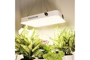 FRGROW 2025 Upgrade 400 Watt LED Plant Lamp Dimmable, 40000 Lumen LED Grow Lamp Full Spectrum with Daisy Chain Function, Higher Power LEDs Grow Light Perfect for 90 x 90 cm Grow Tent Plant Growth