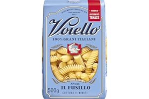 Voiello Pasta Fusilli n.141, 500g, Grani 100% Italiani, Trafilatura Al Bronzo
