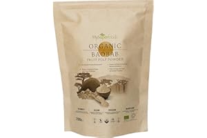 MySuperfoods Organic Baobab Powder 200g, Natural Source of Potassium
