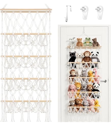 Knuffeldier Tube | Transparante Emmer voor Kinderen Speelgoed Organizer | Pluche Pop Opbergorganizer, Speelgoed Display Opbergdoos voor Slaapkamer, Woonkamer
