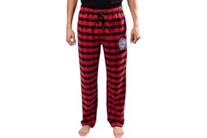 Ultra Game Men's NBA Official Sleepwear Super Soft Flannel Pajama Loungewear Pants
