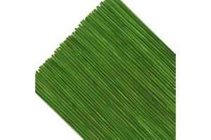 TOAOB THE ONE AND ONLY BABY TOAOB 200 Pezzi Scovolini Ciniglia per Lavoretti Verde Erba Chiaro Fibra Pipe Cleaner per Fai da Te Decorativi Artigianato Halloween Natale Decorazion