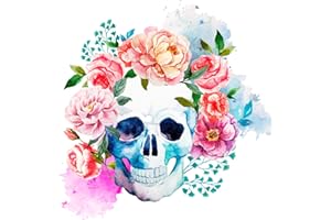 AGE PRINT - Slipmat - panno feltro per giradischi vinile"Skull" TB89