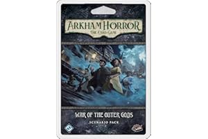Fantasy Flight Games, Arkham Horror The Card Game: Scenario Pack - 7. War of the Outer Gods, Card Game, Ages 14+, 1 to 4 Players, 60 to 120 Minutes Playing Time