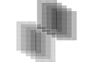 SPETNGSAKE Siatka na kwiaty z włókna szklanego, czarna kratka drenażowa, 20 x 30 cm, kwadratowa mata siatkowa, bonsai, akcesoria do ogrodu, na zewnątrz, do roślin doniczkowych, zapobiegają wypływaniu ziemi