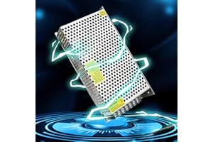 LightingWill Schaltnetzteil 24V 8,1A 200W Netzteil, LED Trafo Schaltwandler AC 230V aug DC 24 Volt, Adapter Transformator für LED Streifen Lichter, 3D Drucker, CCTV, LED Beleuchtung