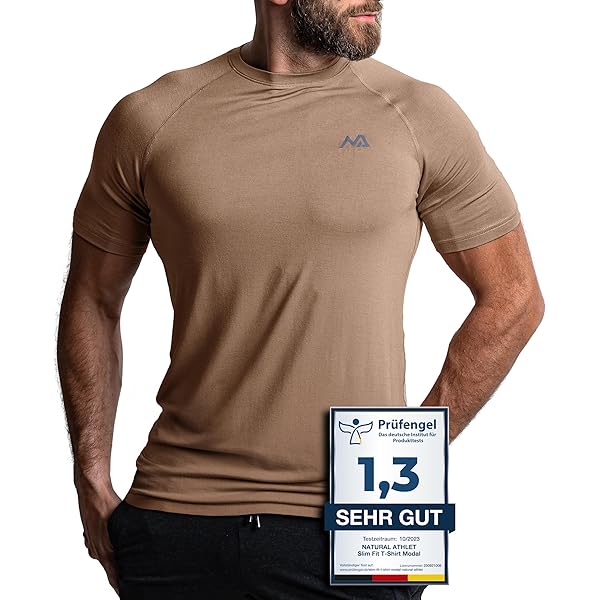 T-Shirt De Sport Homme Slim Fit - Satire Gym - Séchage Rapide - Pour Fitness, Musculation