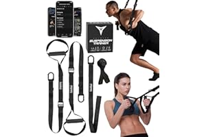 ‎BREAKING LIMITS Breaking Limits Schlingentrainer für Zuhause – Sling Trainer für Krafttraining - Krafttraining Geräte – Slingtrainer Bänder für Ganzkörpertraining – Outdoor Fitness Gym Training – Suspension Trainer