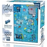 KS Games 1000 Par&ccedil;a Mavi Kompozisyon Puzzle - Ercan Filiz - 20685