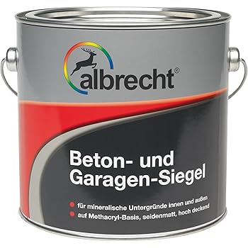 5 Liter 30 qm Grau Garagenbodenfarbe Garagenbodenbeschichtung