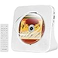 Portable CD Player Bluetooth Desktop CD Player for Home with Timer Built-in HiFi Speakers with LCD Screen Display FM Radio USB Type-c