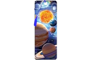 3D LiveLife Zakładka - You are Here od Deluxebase. Zakładka z motywem kosmosu z soczewkową szatą graficzną na licencji renomowany artysta David Penfound