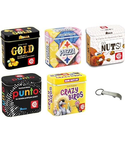 Juego De Dados Go Nuts! De Bolsillo | Push Your Luck Para 2 Jugadores O Más | Diversión Familiar A Partir De 8 Años | Incluye 9 Dados
