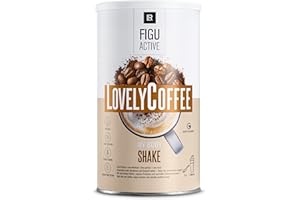 LR FiguActive Lovely Coffee Shake - Haute teneur en fibres et protéines - Végétalien, sans gluten, sans lactose