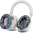 WC SweatZ XM5 - Patented Protective Headphone Ear Covers for Sony WH1000XM5 by WC | Only Compatible with Sony XM5 Over Ear Headphones | Sweatproof & Easily Washable | Black Camo
