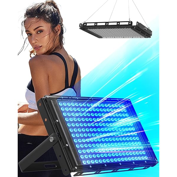Solarium Für Zuhause - 50W Bräunungslampe, 250 LEDs, Zeitschaltuhr, Für Gesicht & Körper