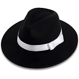 ArtiDeco Panama Cappello Mafia Gangster da uomo in feltro Fedora Trilby  Bogart Cappello 1920 Stile Gatsby Accessori, Nero , Taglia unica :  Amazon.it: Abbigliamento