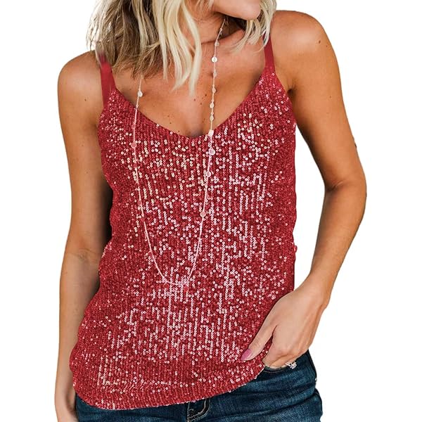 Débardeur à paillettes pour femme - Motif léopard - Sans manches - Style décontracté - Dos nu - Brillant, Or, Petit