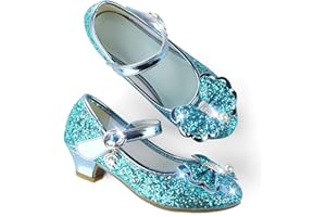 JerrisApparel Chaussures Princesse Fille Fête Déguisement Mariage Mary Janes