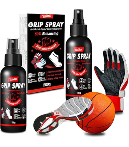 Sneaker Grip Spray - 100ml Sole Traction Booster, Basketball Shoe Enhancer, Non-slip Sports Accessory, Fast Performance Support Spray | Training Courtyard Play Aid For Athletes