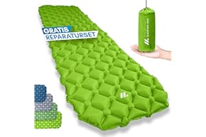 ‎NORDMUT NORDMUT® Isomatte Outdoor [mit Reparaturset] Isomatte Camping | Isomatte Ultraleicht für Wandern, Outdoor, Camping - kleines Packmaß…