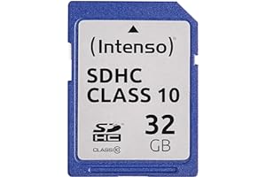 Intenso Karta pamięci SDHC, klasa 10, 32 GB, niebieska