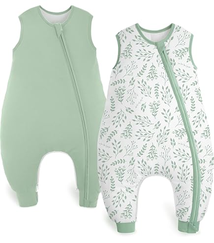 2 Sacchi Nanna Con Gambe Yoofoss 1.5 TOG - Cotone Per Bambini 18-36 Mesi, Con Zip 2 Vie - Foto 9