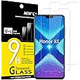 NEW'C 2 Pezzi, Vetro Temperato per Honor 8X, Honor View 10 Lite, Pellicola Prottetiva Anti Graffio, Anti-Impronte, Senza Boll