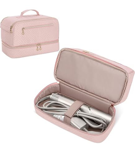 Boîte De Rangement Sèche-Cheveux Dy-son - Organiseur Voyage PU Magnétique 33,5x13,5x13 Cm