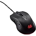 ASUS Cerberus Ambidextrous Optical Gaming Mouse with Four-Stage DPI Switch and LED Indicator - Black