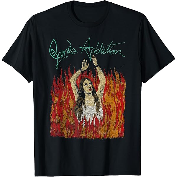 Jane's Addiction Habitual T-Shirt : Amazon.co.uk: Fashion