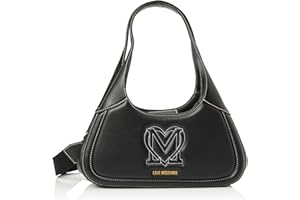 Love Moschino JC4324PP0IKR0000, Torba Na Ramię Kobieta, Czarny, Czarny