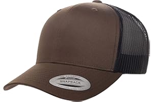 Yupoong Yp Classics Retro Trucker Casquette Bicolore Chapeau Homme