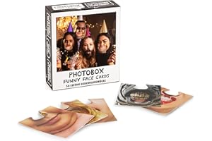 Funny Face Karten, 50 lustige Fotobox- und Selfie-Requisiten, Accessoires für Party, Hochzeit, Geburtstag und Junggesellenabschied