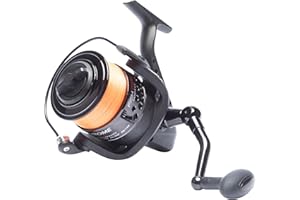 Fishzone THUNDER Series RX6000 & RX7000 Front Drag Options Fixed Spool Fishing Reel (Pre Spooled) - for Sea Spin Surf & Beach